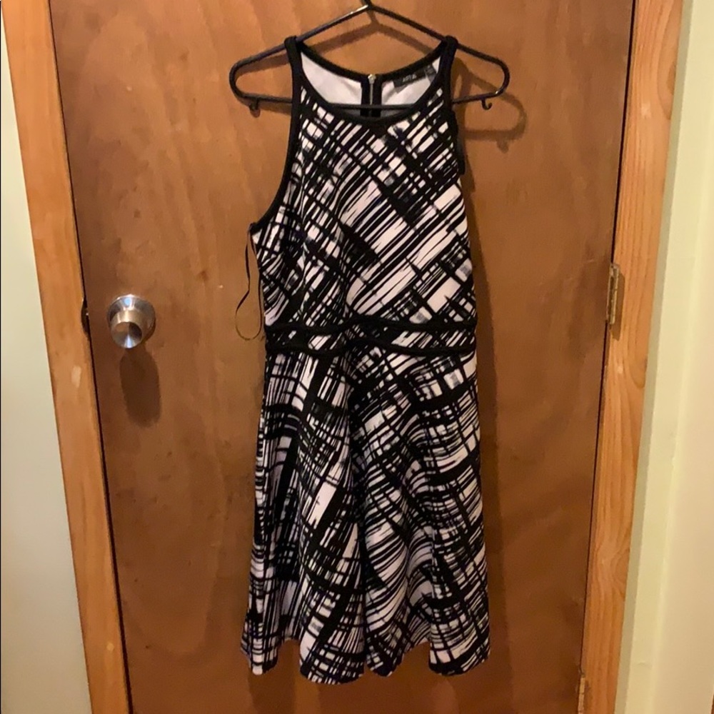 Black and white dresses